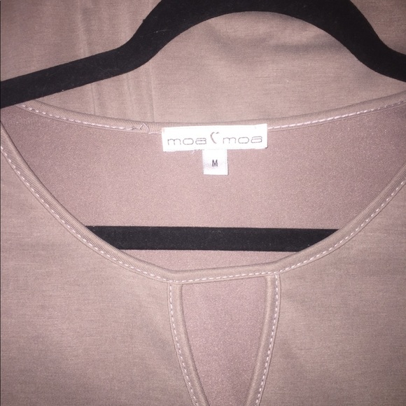 Moa Moa olive Long sleeve top - Picture 3 of 3